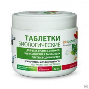 Средство для септиков и выгребных ям BIOEXPERT на 6-36 куб.м. 6000 литров
