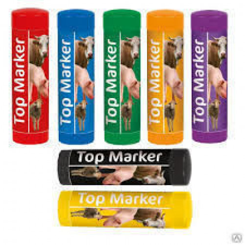Карандаш для маркировки скота синий Top Marker ЗВО